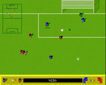 Kick Off screen shot game playing